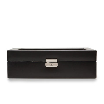WOLF 1834 Heritage 10-Piece Watch Box – Black - Image 1