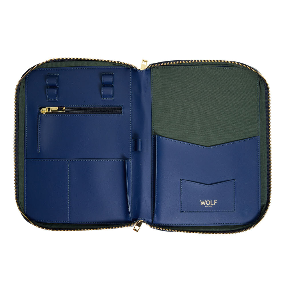 WOLF 1834 Signature iPad Tech Case - Blue - Image 3