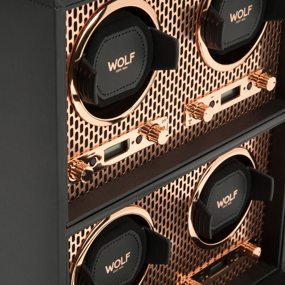 WOLF 1834 Axis 4 Piece Watch Winder – Copper - Image 4