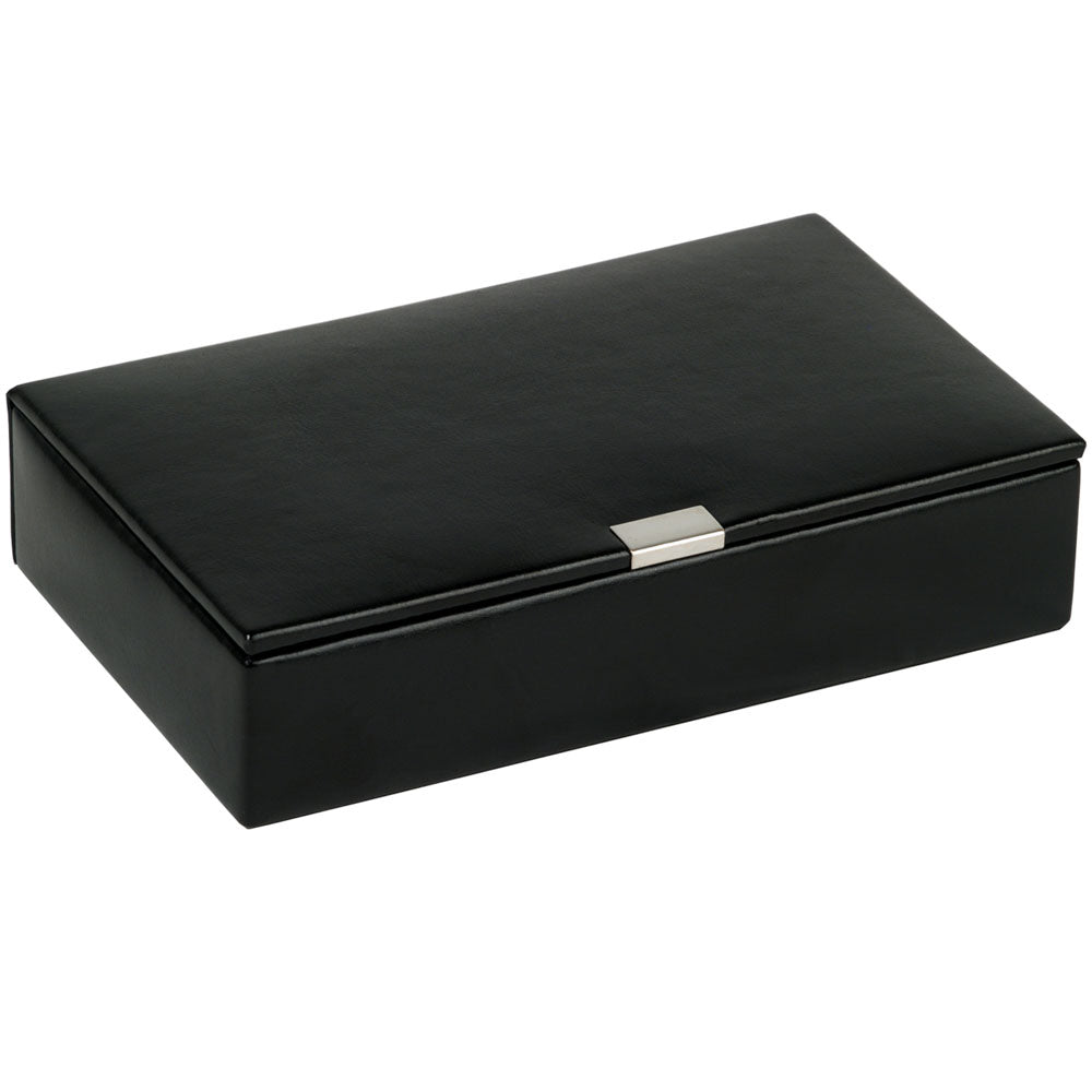 WOLF 1834 Heritage 15-Piece Cufflink Box – Black - Image 1