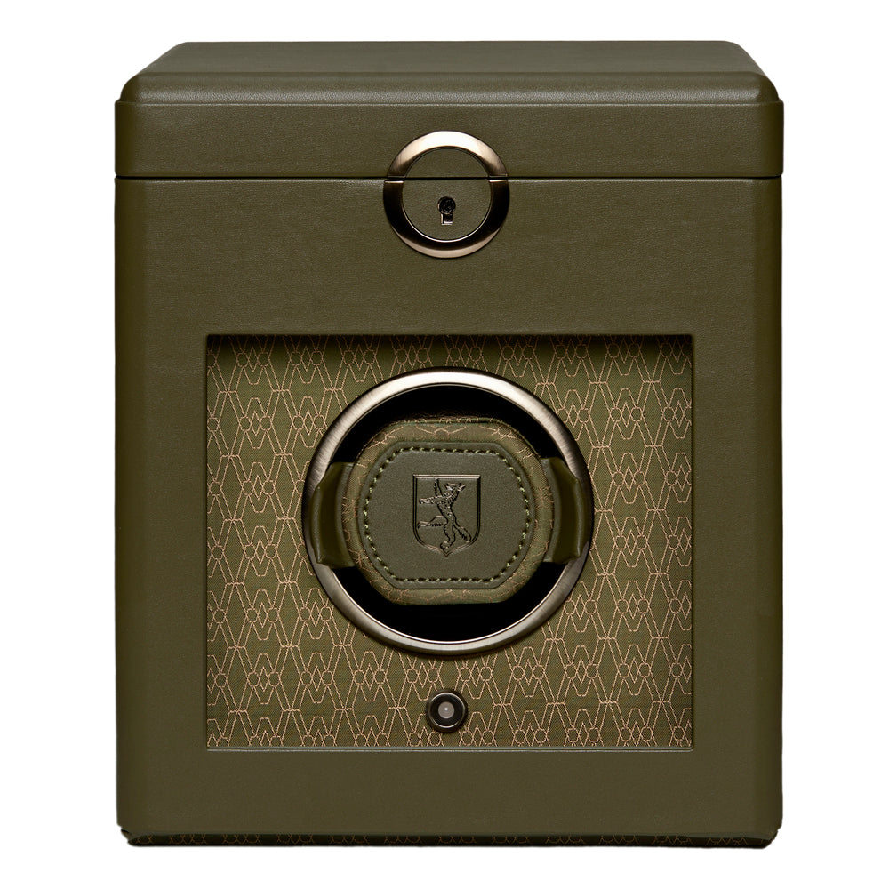 WOLF 1834 Earth Single Watch Winder – Olive (190th Anniversary Edition) - Image 1