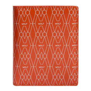 WOLF 1834 Signature ID Card Case - Orange - Image 1