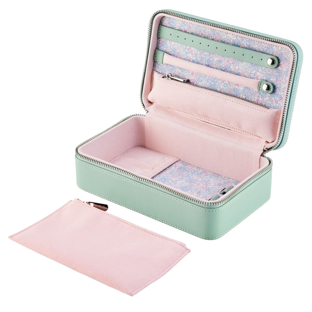 WOLF 1834 X Liberty Medium Zip Case – Sage Green - Image 4