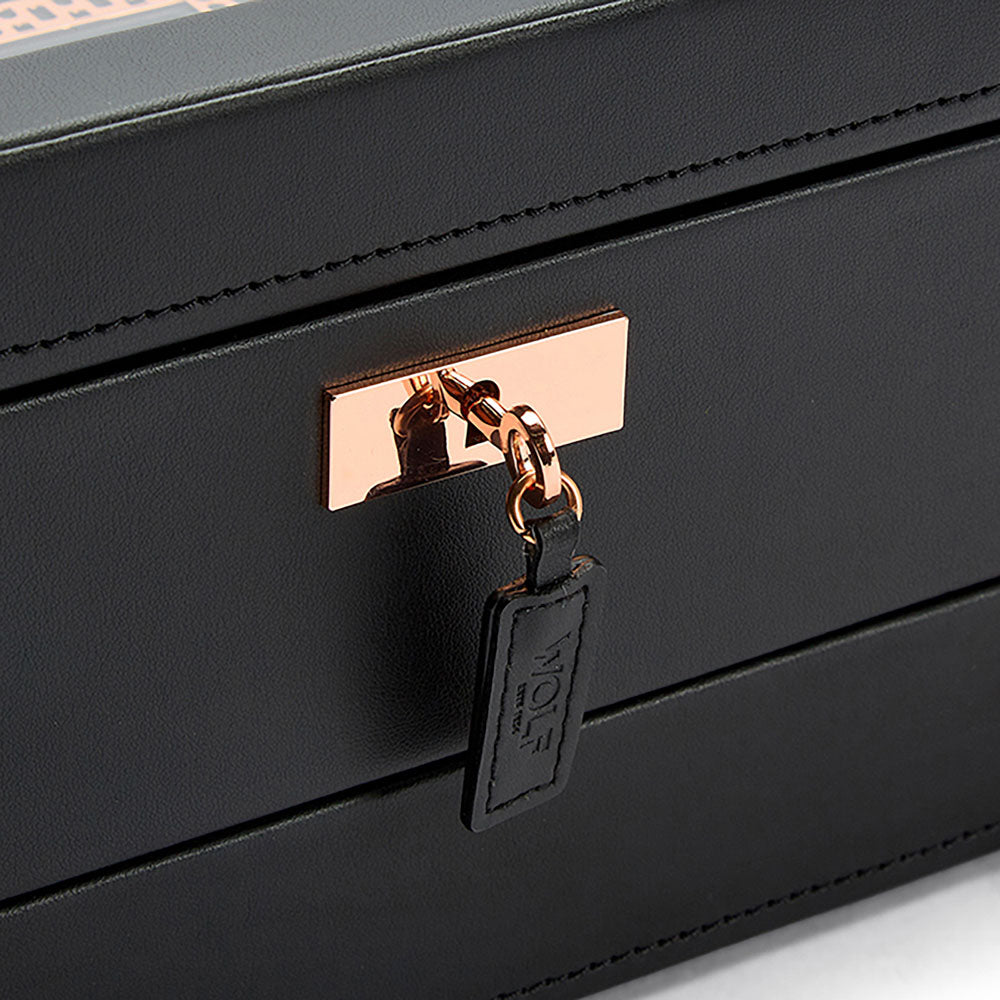 WOLF 1834 Axis 10-Piece Watch Box with Drawer – Copper - Image 7