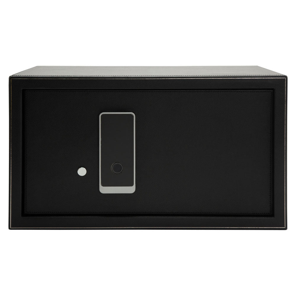 WOLF 1834 The Den 4 Piece Watch Winder Safe - Black - Image 1