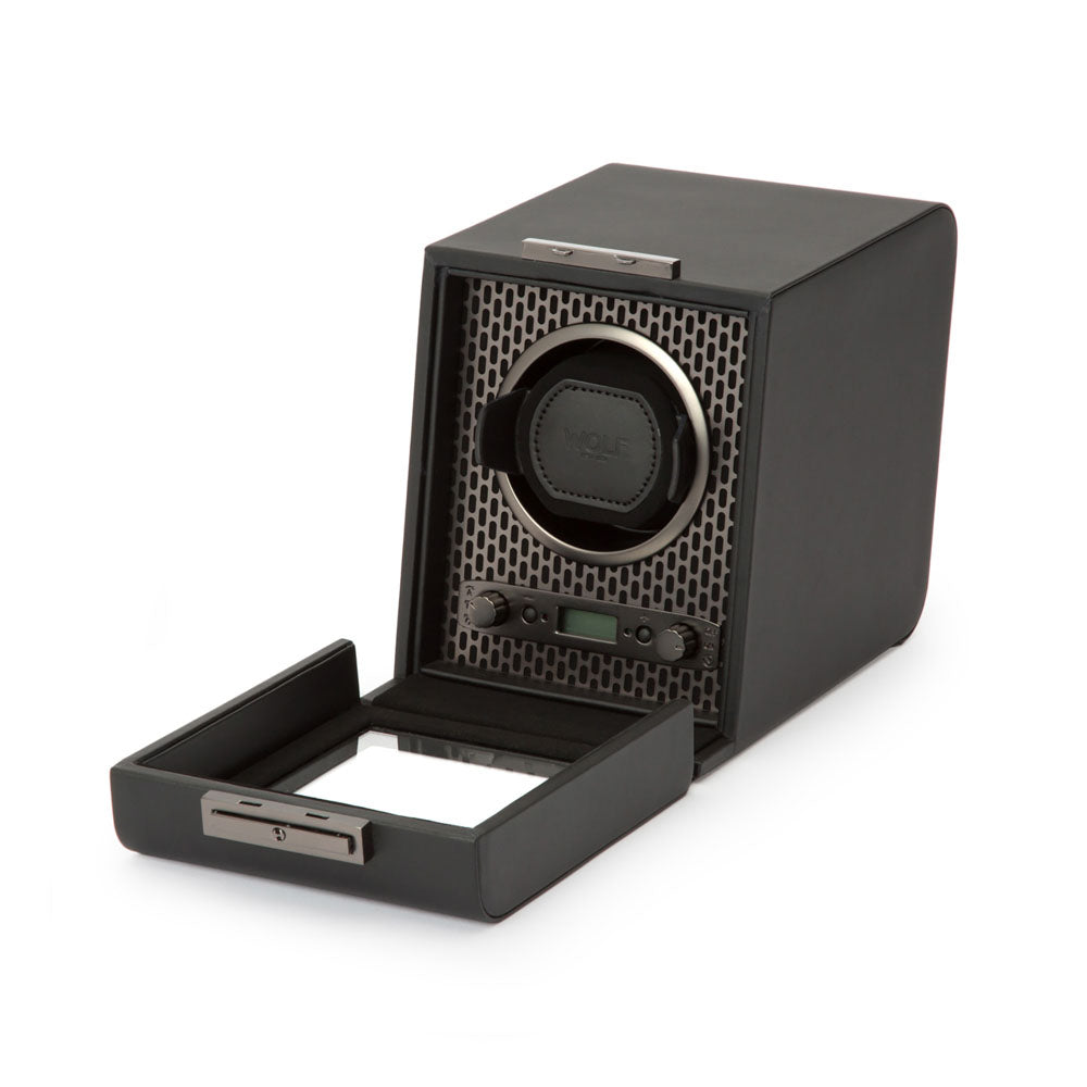 WOLF 1834 Axis Single Watch Winder – Powder Coat - Image 4