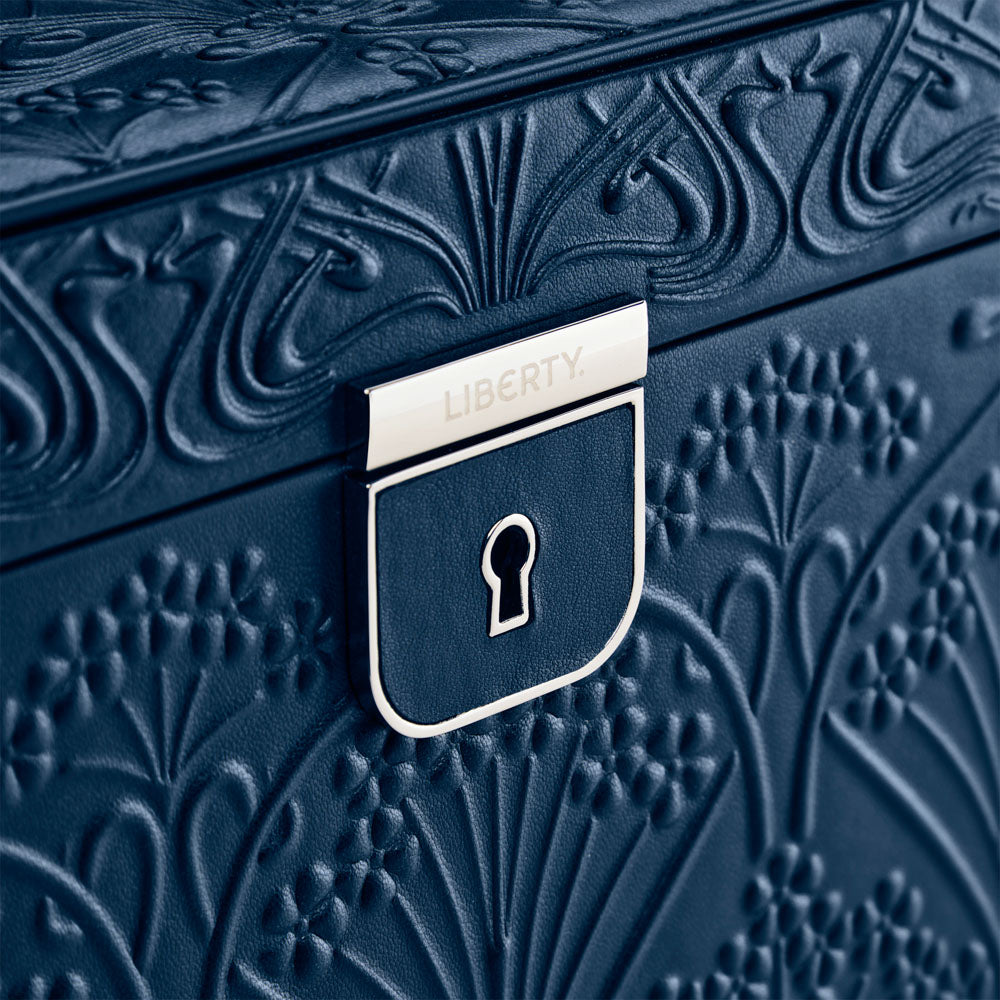 WOLF 1834 X Liberty Large Jewelry Box – Navy - Image 6