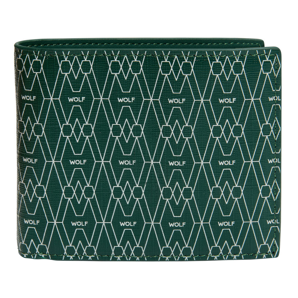 WOLF 1834 Signature Billfold and Coin - Green - Image 1