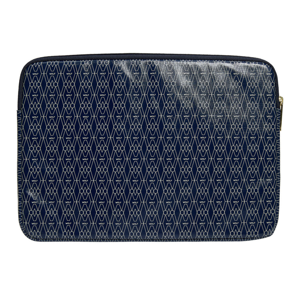 WOLF 1834 Signature Laptop Zip Case – Blue (13.5") - Image 4