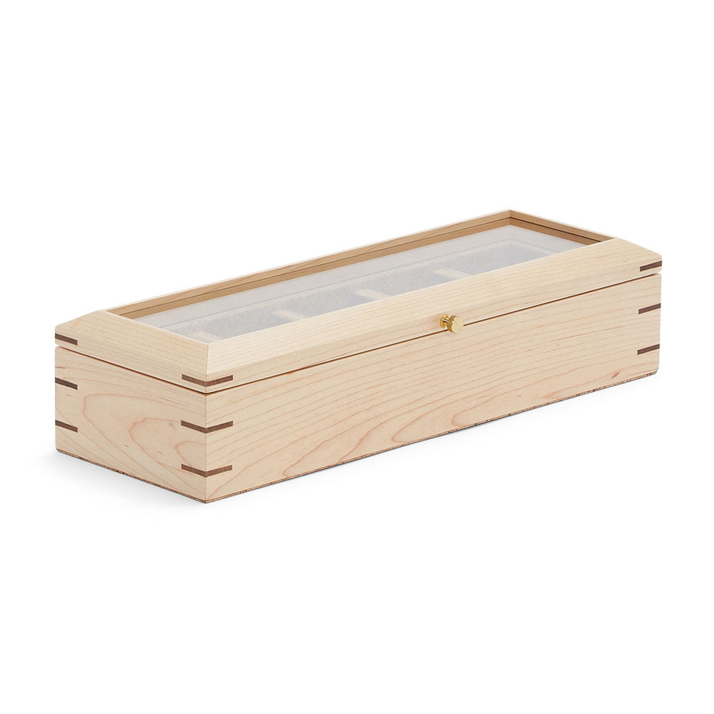WOLF 1834 x Analog:Shift Flatiron II 5-Piece Watch Box – Analog:Shift Wood