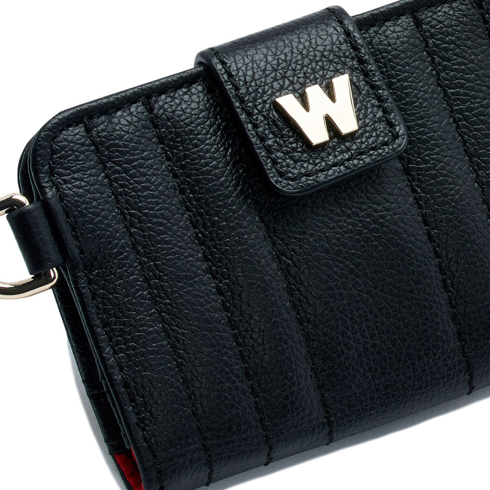 WOLF 1834 Mimi Credit Card Holder with Wristlet – Black - Image 7
