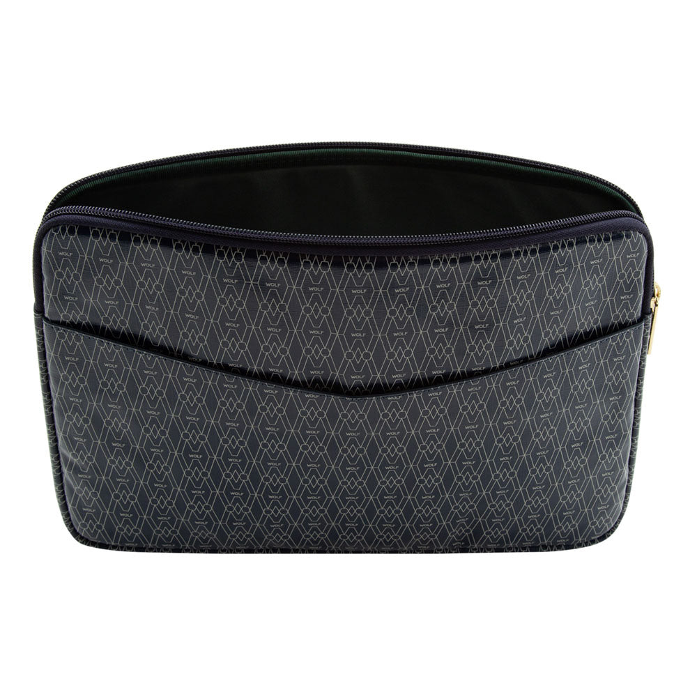 WOLF 1834 Signature Laptop Zip Case – Blue (13.5") - Image 3