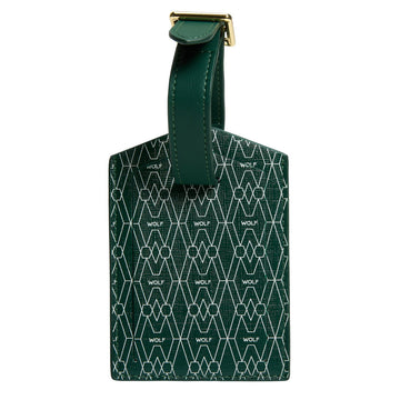 WOLF 1834 Signature Luggage Tag – Green - Image 1