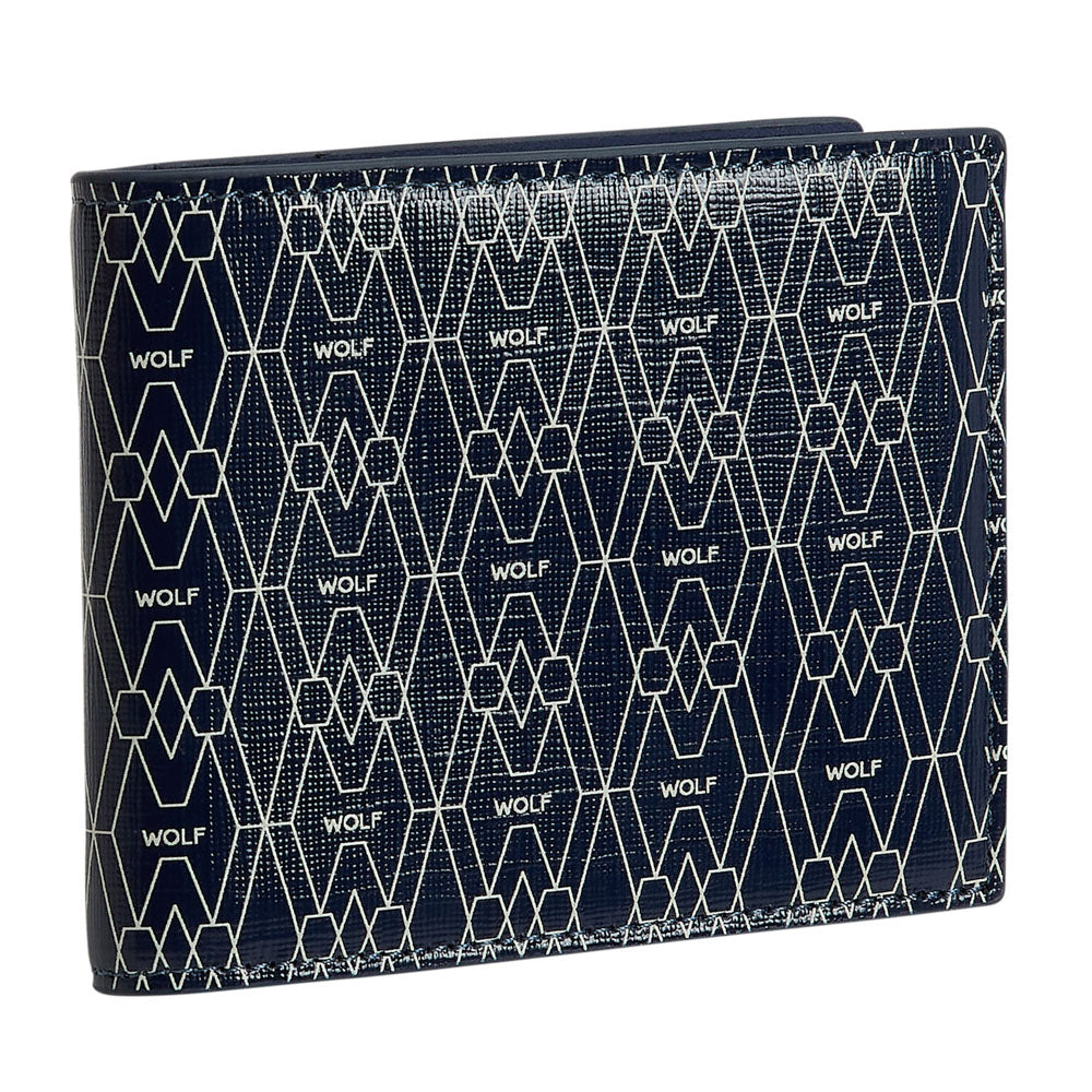 WOLF 1834 Signature Billfold and Coin - Blue - Image 2