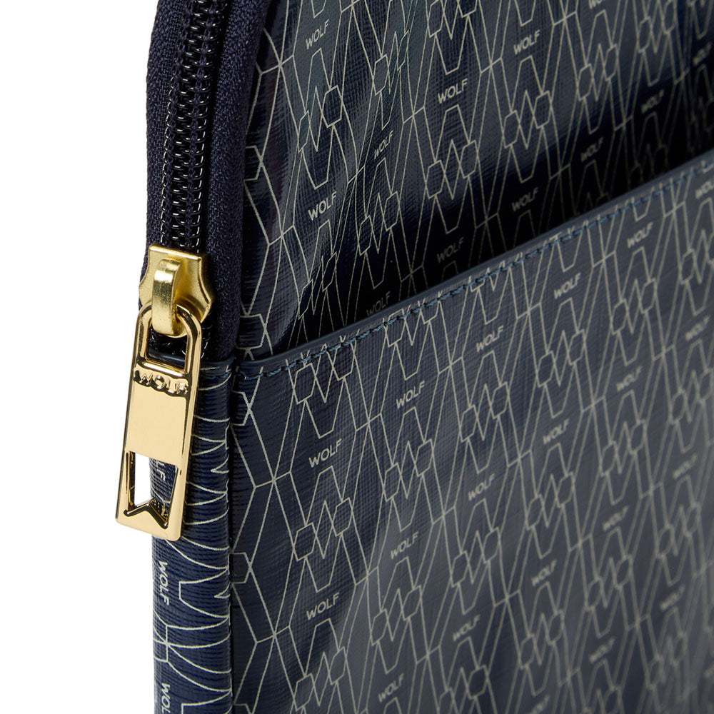 WOLF 1834 Signature Laptop Zip Case – Blue (13.5") - Image 5