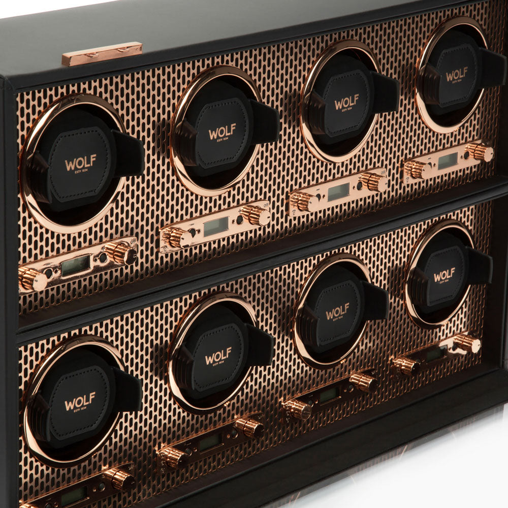 WOLF 1834 Axis 8 Piece Watch Winder - Copper - Image 4