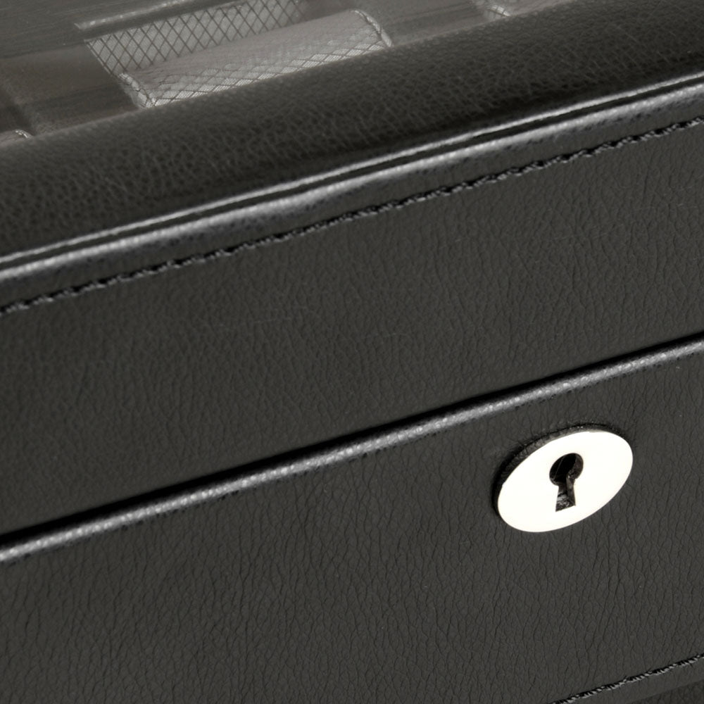 WOLF 1834 Windsor 10-Piece Watch Box with Drawer – Windsor Black - Image 4