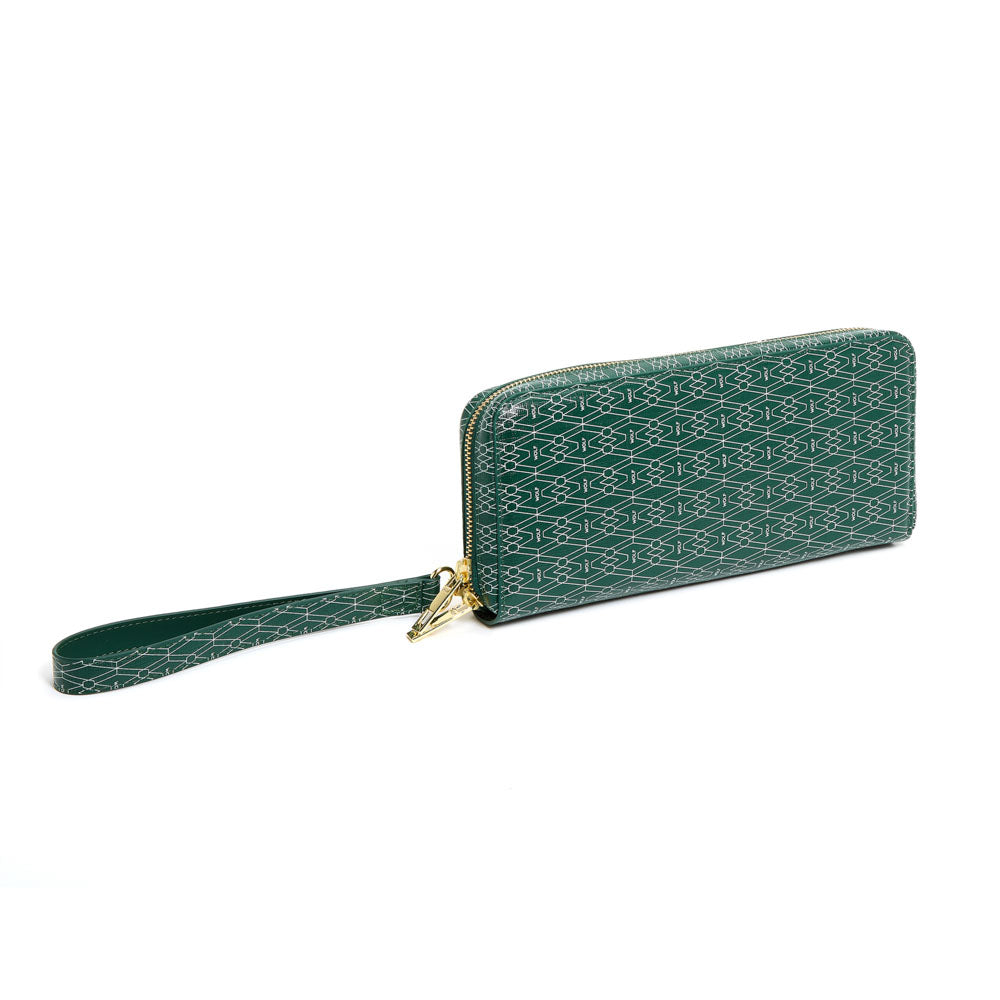 WOLF 1834 Signature Travel Case – Green (Recycled Vegan) - Image 3