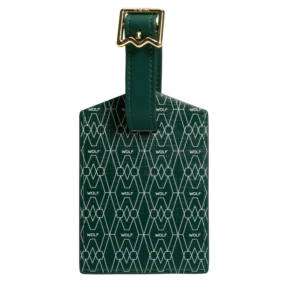 WOLF 1834 Signature Luggage Tag – Green - Image 2