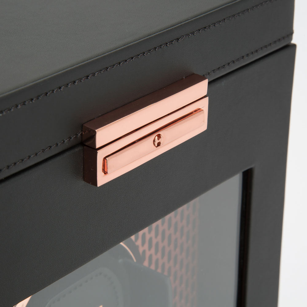WOLF 1834 Axis Single Watch Winder with Storage – Copper - Image 6