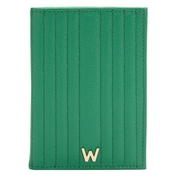WOLF 1834 Mimi Passport Case - Forest Green - Image 1