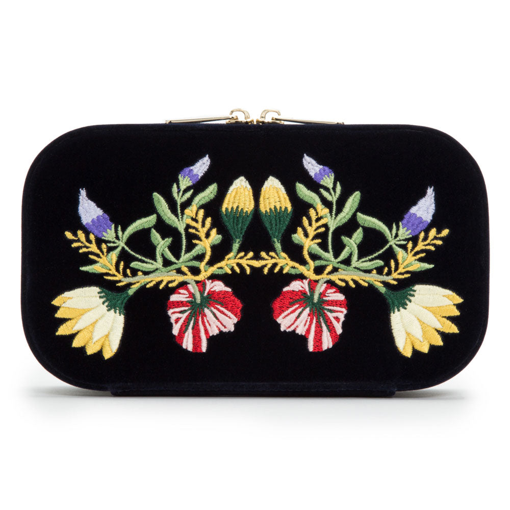 WOLF 1834 Zoe Travel Zip Case – Indigo - Image 1