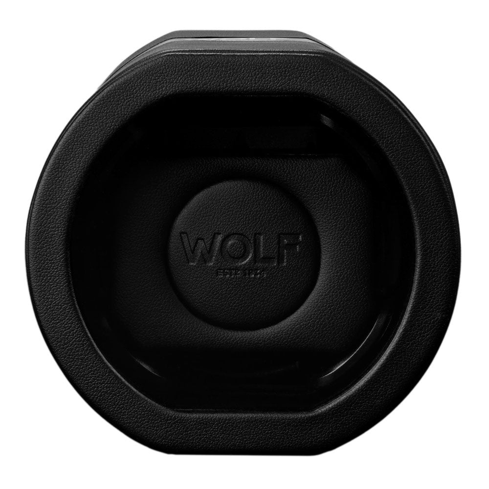 WOLF 1834 The Rocket Travel Watch Winder – Black (Single Watch) - Image 1