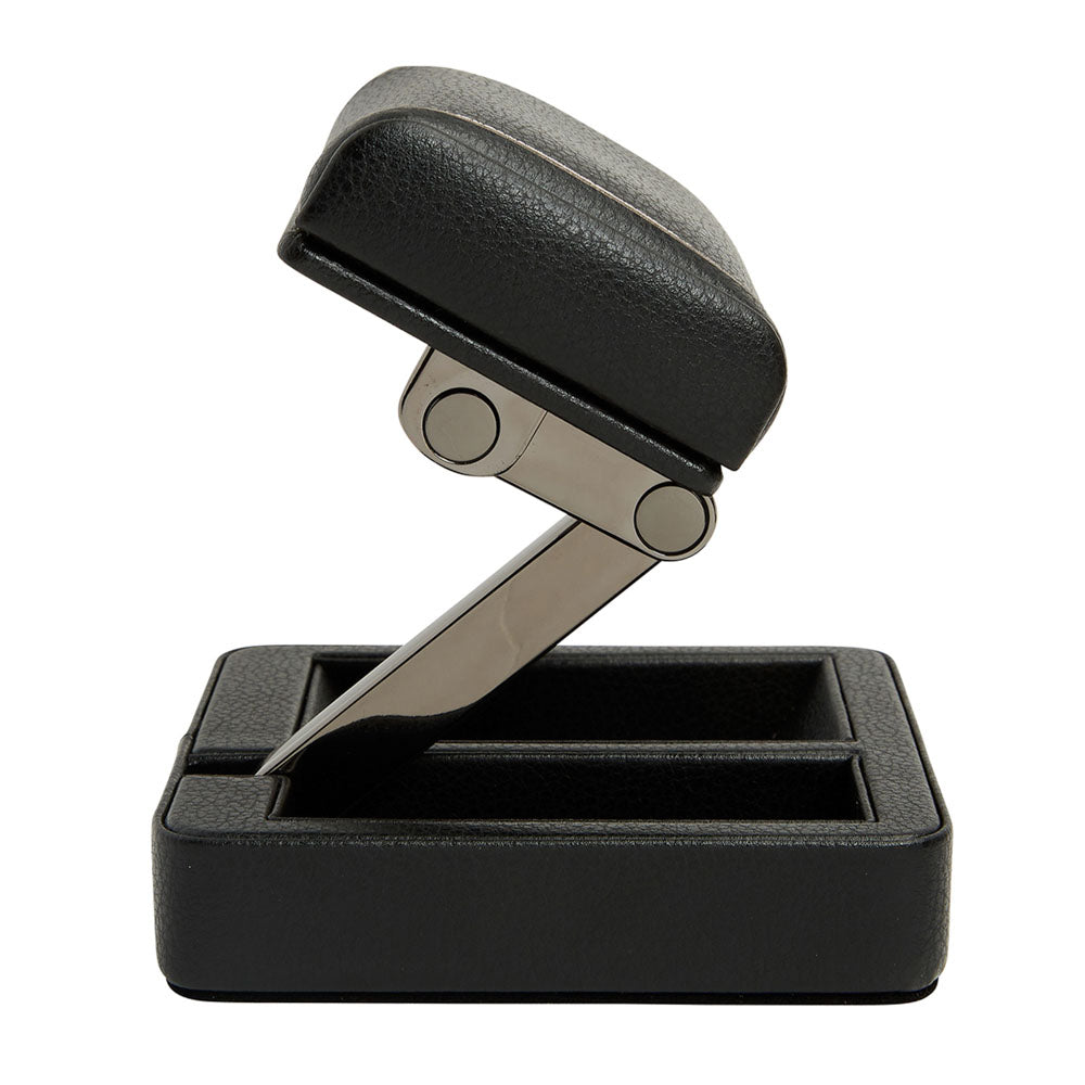WOLF 1834 British Racing Single Travel Watch Stand – Black - Image 4