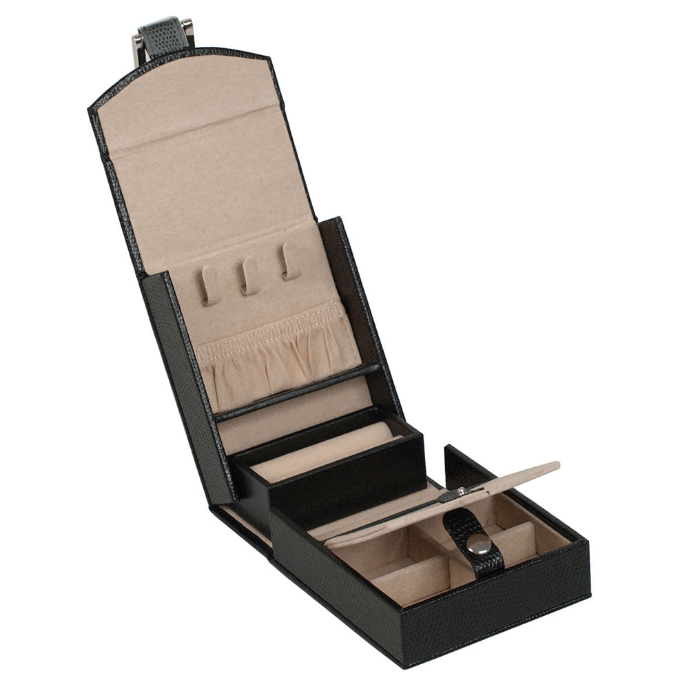 WOLF 1834 Heritage Fold-Out Jewelry Box – Black - Image 4
