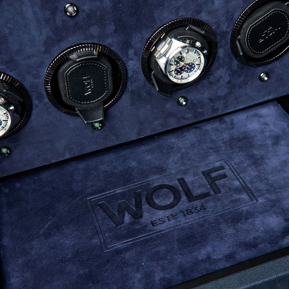 WOLF 1834 Churchill 12 Piece Winder Safe – Deep Purple Indigo - Image 9