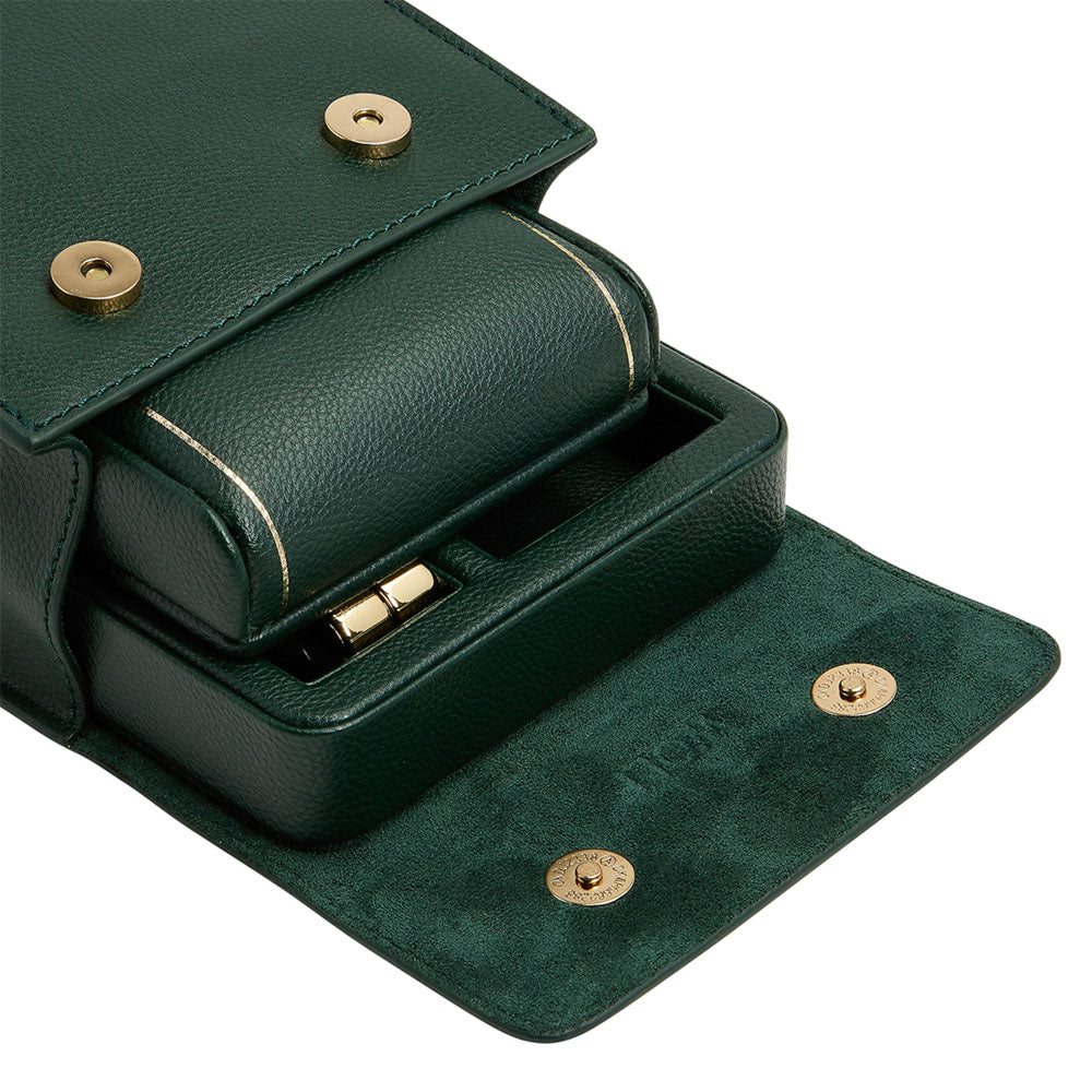 WOLF 1834 British Racing Single Travel Watch Stand – Green - Image 6