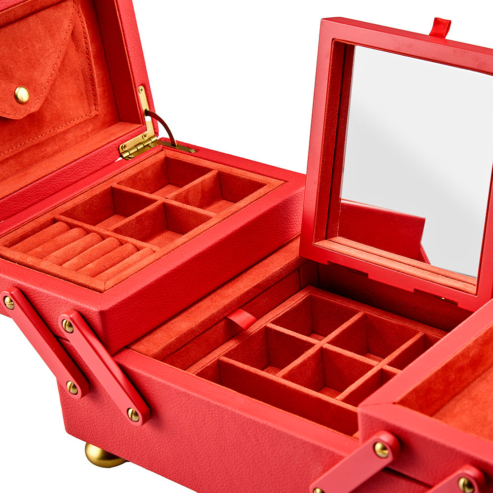 WOLF 1834 Marla Aaron Baby Everything Box - Red - Image 5