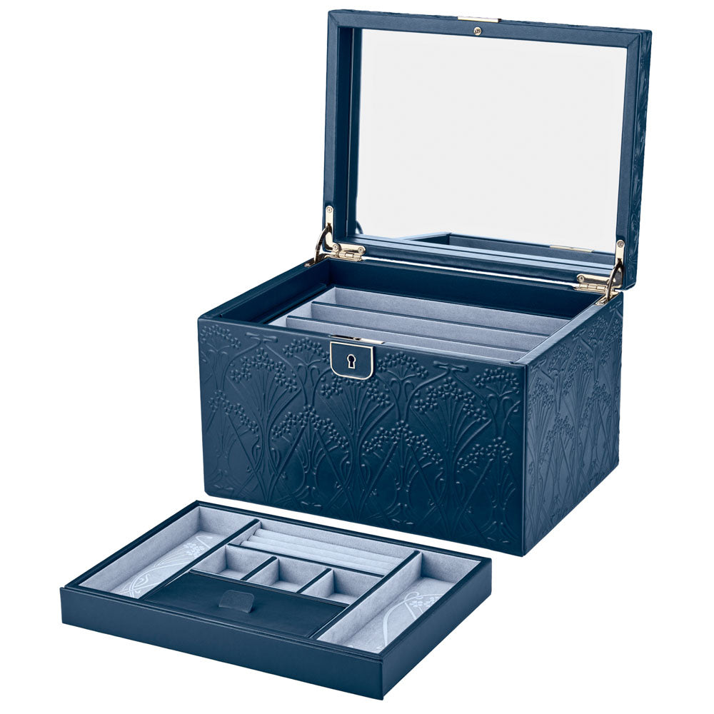 WOLF 1834 X Liberty Large Jewelry Box – Navy - Image 4
