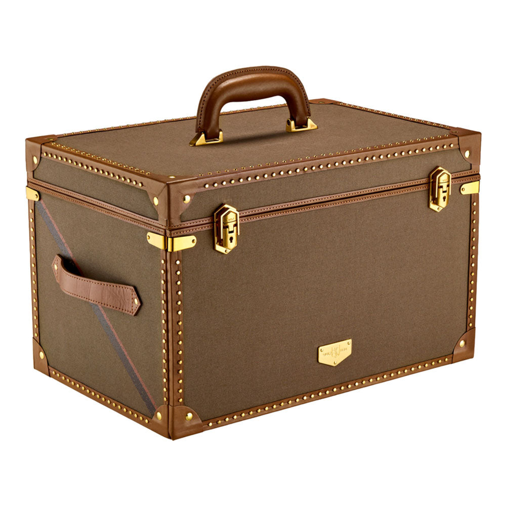 WOLF 1834 Ida Extra Large Jewelry Trunk - Khaki - Image 2