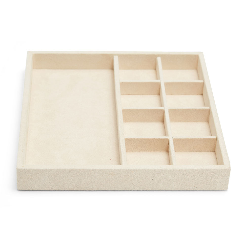 WOLF 1834 Vault Half Insert – Earring Multi Compartment (Beige) - Image 1