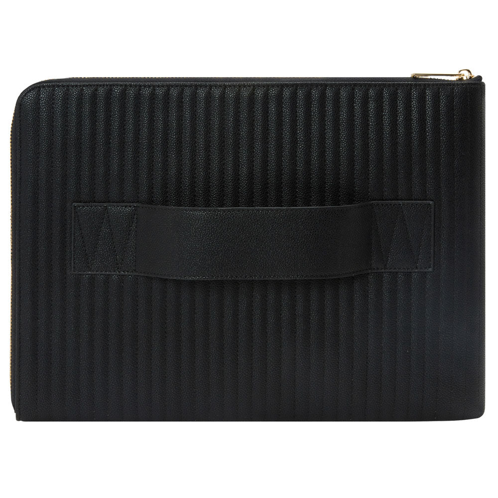WOLF 1834 Mimi Laptop Sleeve 13" with Handle – Black - Image 3
