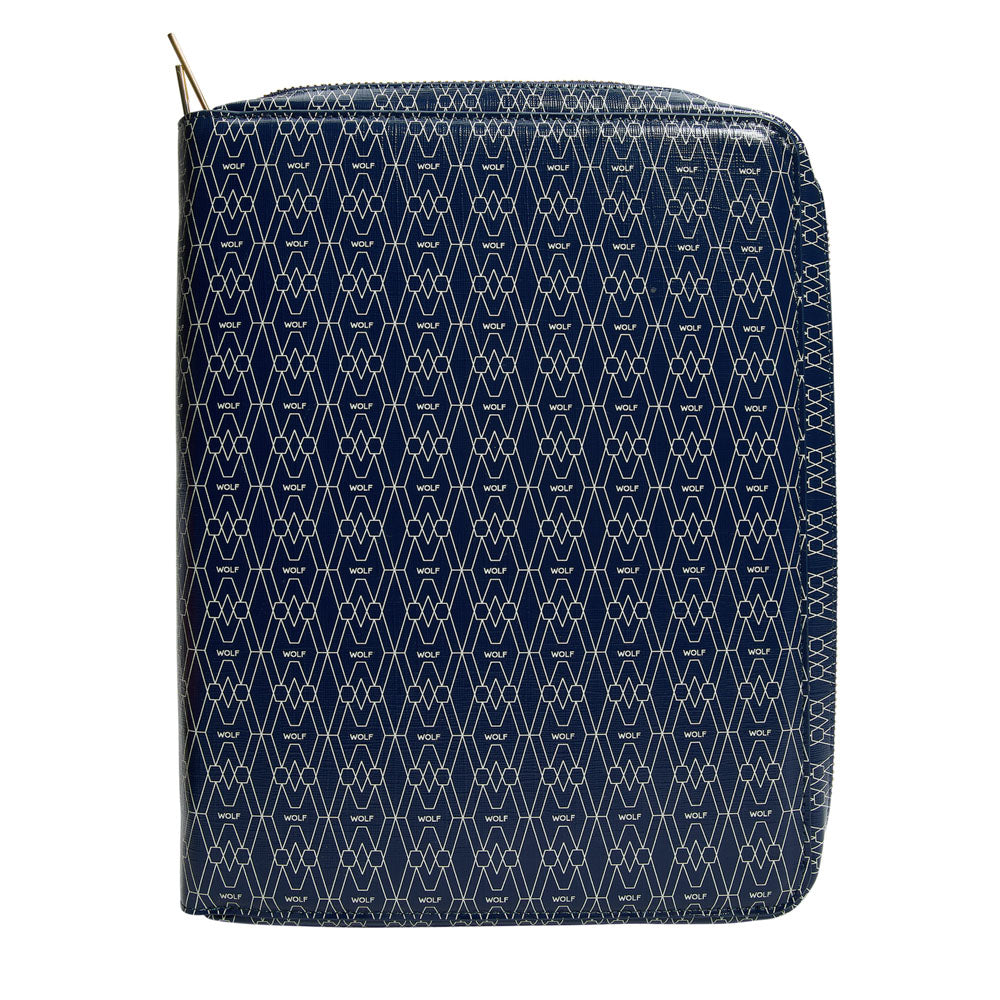 WOLF 1834 Signature iPad Tech Case - Blue - Image 1
