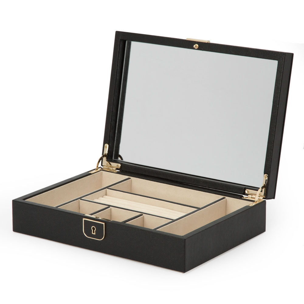 WOLF 1834 Palermo Medium Jewelry Box – Black Anthracite - Image 3
