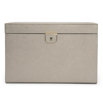 WOLF 1834 Palermo Large Jewelry Box – Pewter - Image 1