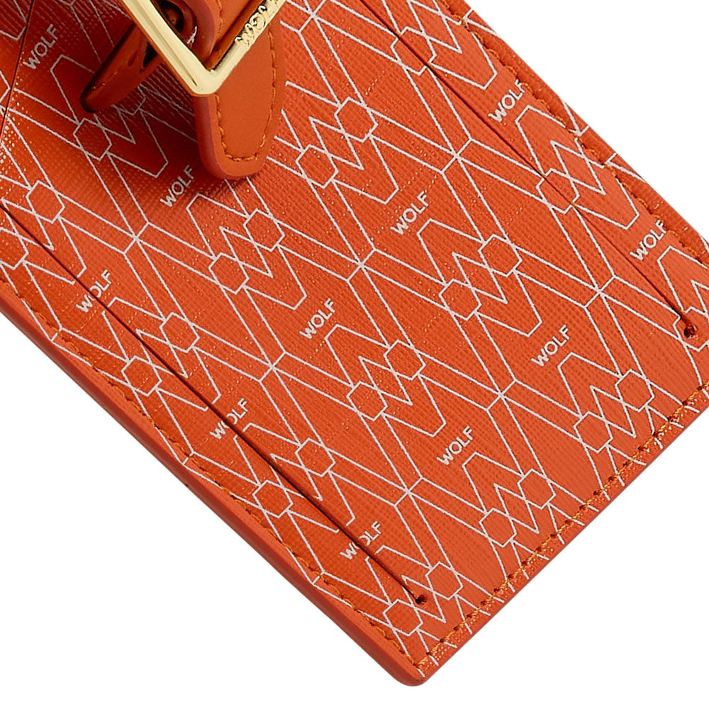 WOLF 1834 Signature Luggage Tag – Orange - Image 5