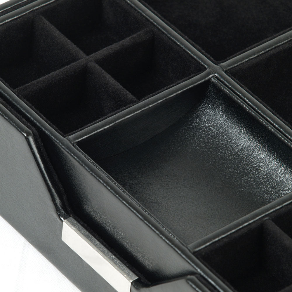 WOLF 1834 Heritage Set of 2 Valet Trays - Black - Image 3