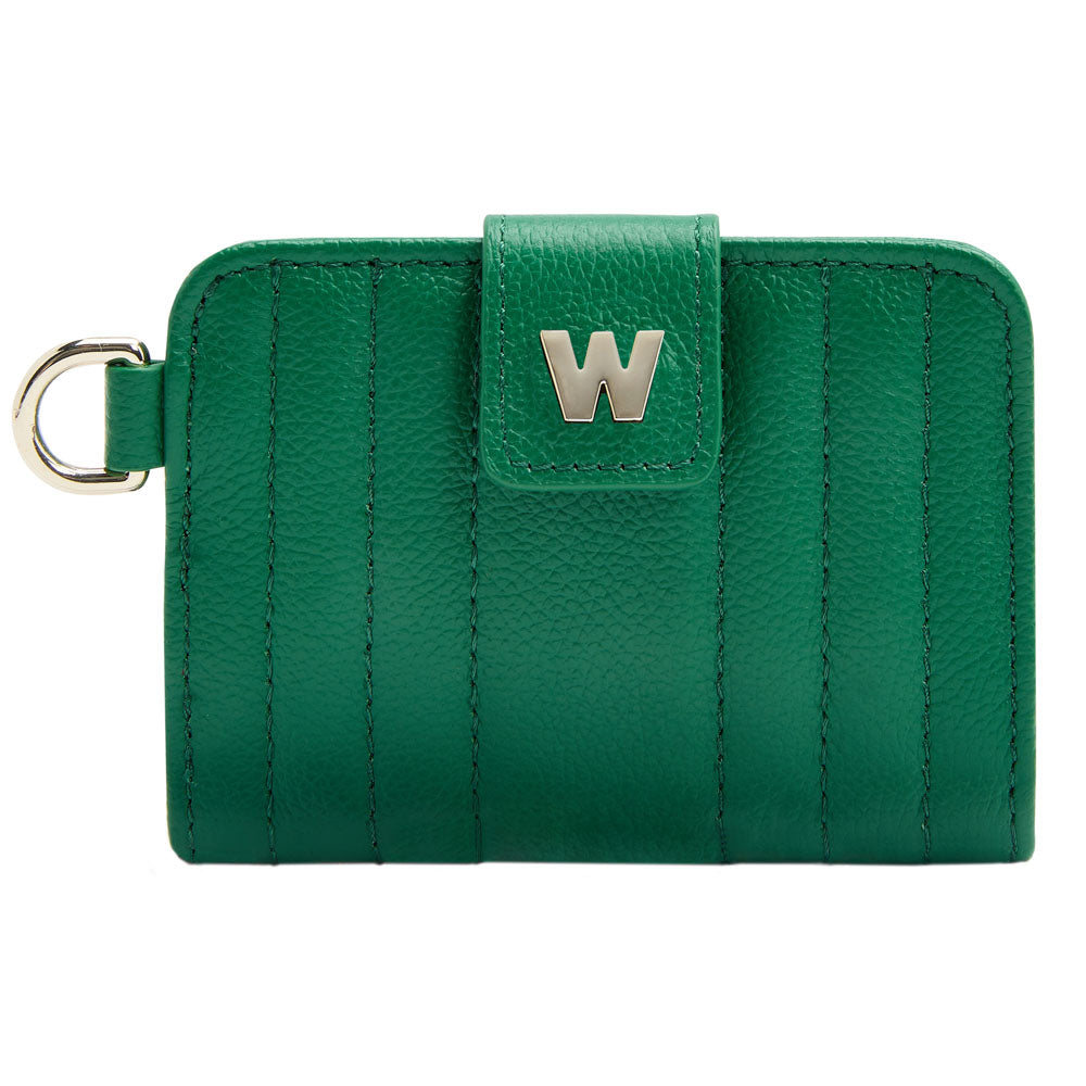 WOLF 1834 Mimi Credit Card Holder with Wristlet - Forest Green - Image 2