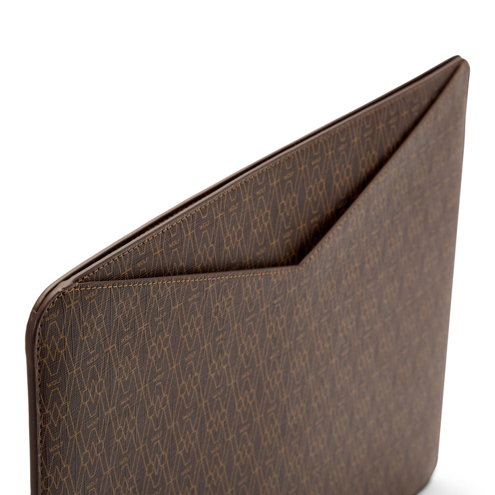 WOLF 1834 Signature 13" Laptop Sleeve – Brown - Image 5