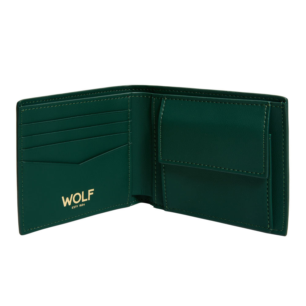 WOLF 1834 Signature Billfold and Coin - Green - Image 3