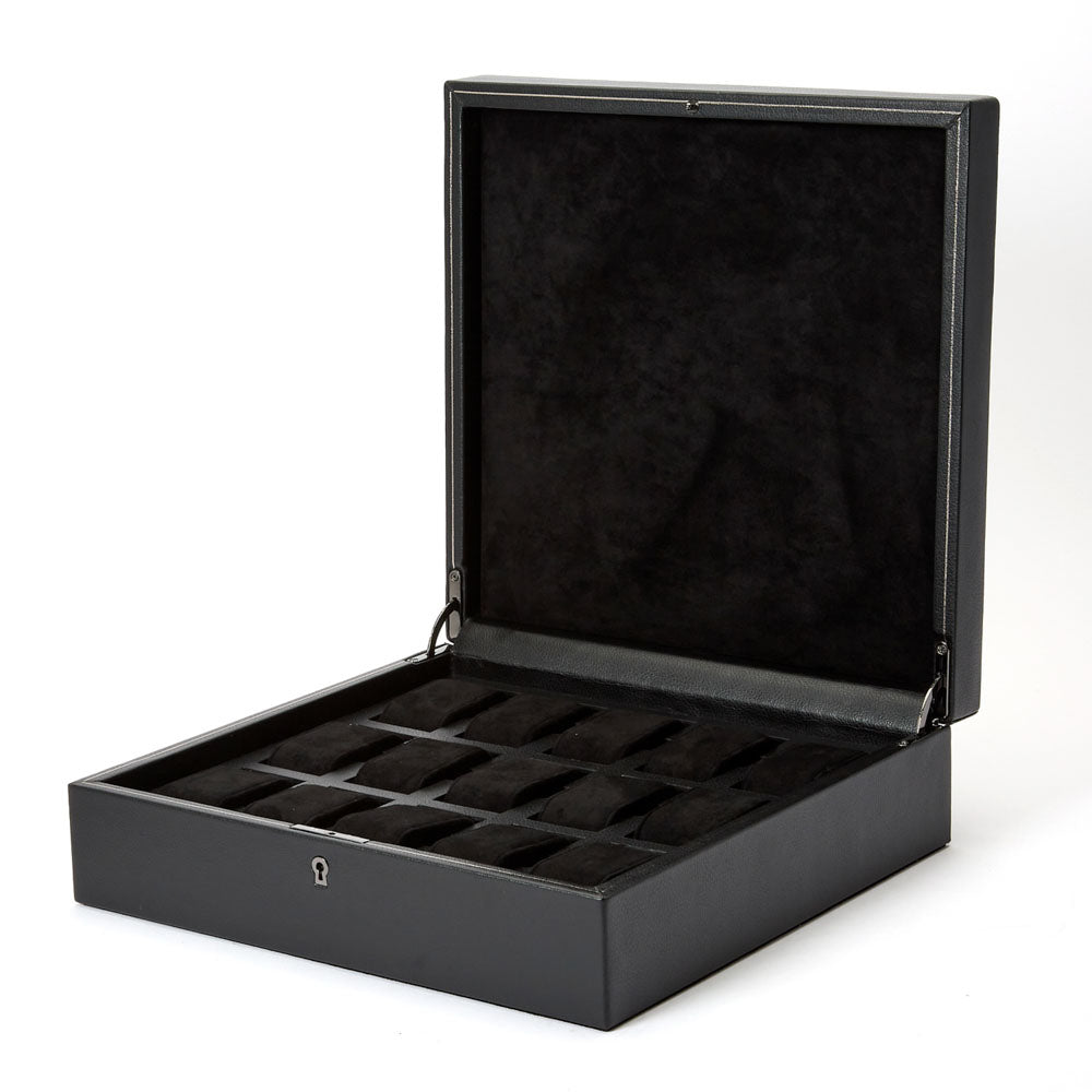 WOLF 1834 British Racing 15 Piece Watch Box – Black - Image 4