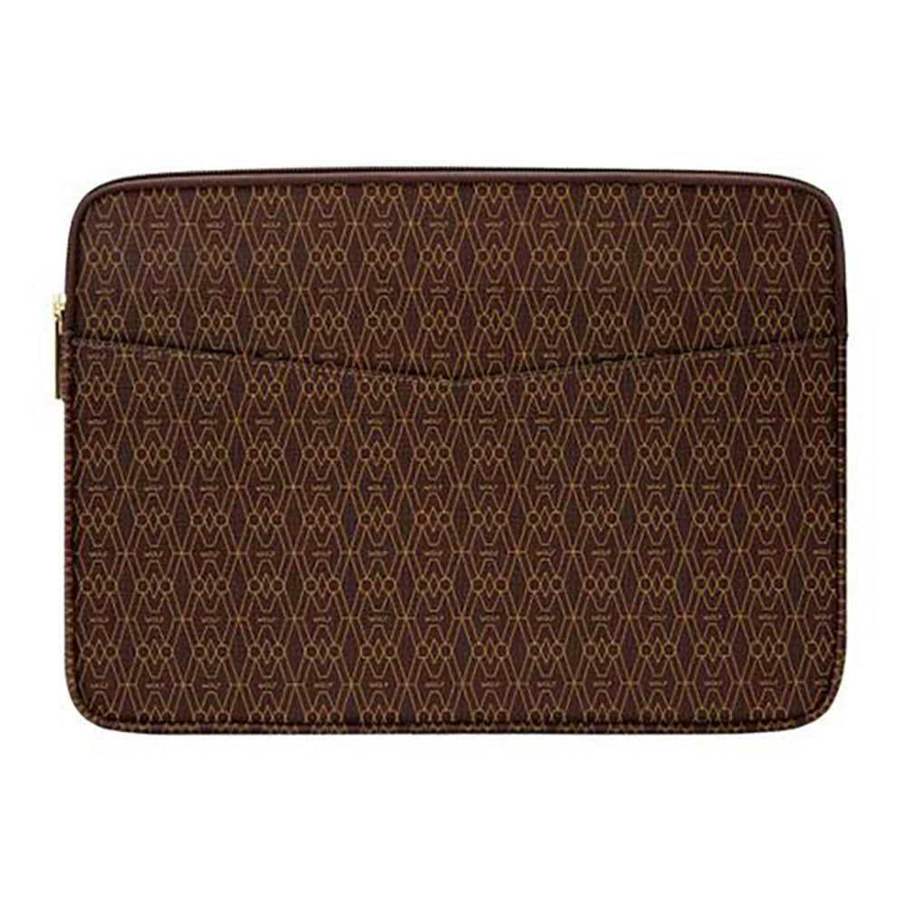 WOLF 1834 Signature Laptop Zip Case – Brown (13.5") - Image 1