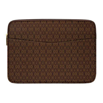 WOLF 1834 Signature Laptop Zip Case – Brown (13.5") - Image 1
