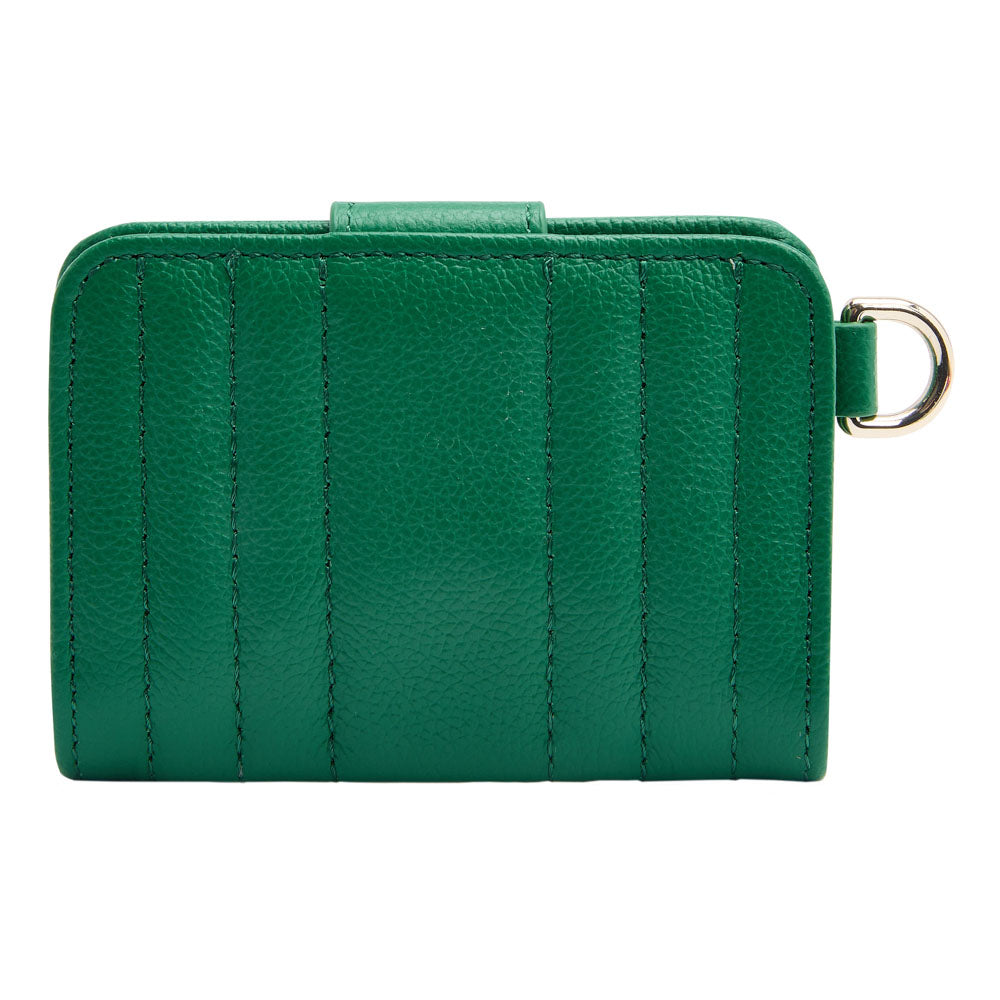 WOLF 1834 Mimi Credit Card Holder with Wristlet - Forest Green - Image 3