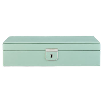 WOLF 1834 X Liberty Medium Jewelry Box – Sage Green - Image 1