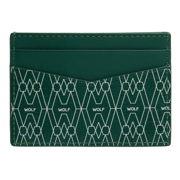 WOLF 1834 Signature Cardholder – Green - Image 1